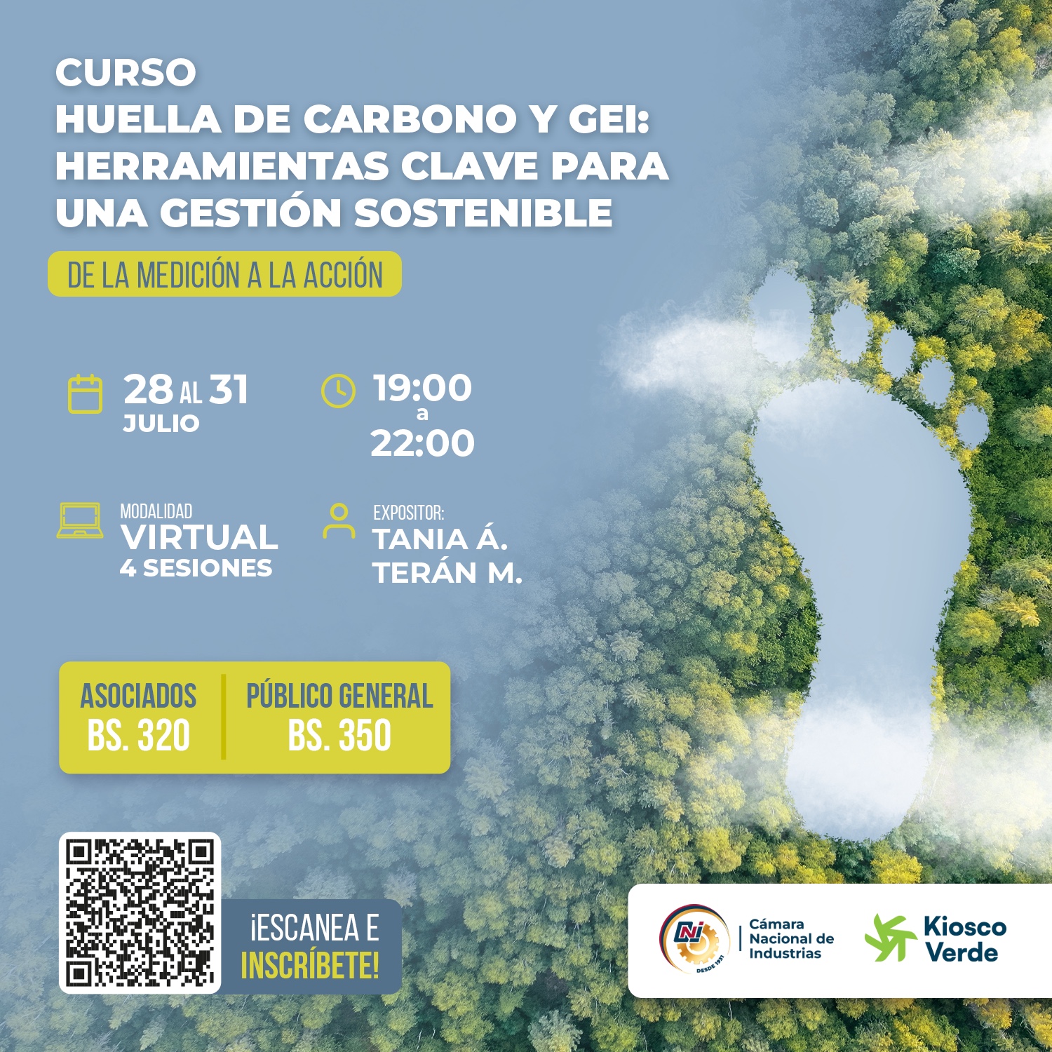 CURSO: “HUELLA DE CARBONO Y GEI HERRAMIENTA CLAVE PARA UNA GESTIÓN SOSTENIBLE